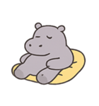 ぐうたらカバHugoの何もしない日常（個別スタンプ：15）