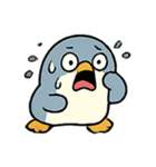 あたふたペンギンPipiの災難デイズ（個別スタンプ：1）