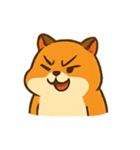 ムージー火のハムスター激おこでかわいい（個別スタンプ：6）