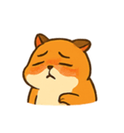 ムージー火のハムスター激おこでかわいい（個別スタンプ：14）