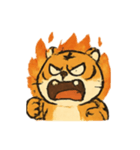 怒りん坊タイガーBangrooの爆発日常（個別スタンプ：5）