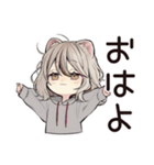 フェレットちゃんの家庭連絡★家族（個別スタンプ：2）
