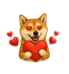 柴犬さんいらっしゃい（個別スタンプ：4）