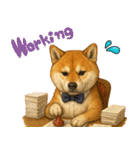 柴犬さんいらっしゃい（個別スタンプ：21）