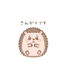 とげぽんが…きゃー言っちゃったー！（個別スタンプ：13）