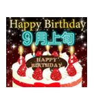 9月上旬❤️日付入り❤️誕生日おめでとう❣️（個別スタンプ：16）