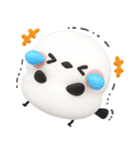 ずっと使える♡シマエナガ♡デカ文字（個別スタンプ：7）