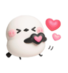 ずっと使える♡シマエナガ♡デカ文字（個別スタンプ：22）