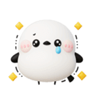 ずっと使える♡シマエナガ♡デカ文字（個別スタンプ：26）