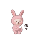 動く！ぬいぐるみうさぎ（個別スタンプ：22）