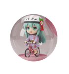精霊みなみちゃんカプセルトイ第3弾（個別スタンプ：6）