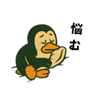 レトロアメリカンなペンギン（個別スタンプ：5）