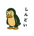 レトロアメリカンなペンギン（個別スタンプ：6）