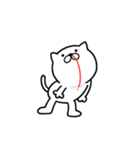 つかいやすいねこです。あっ（個別スタンプ：1）