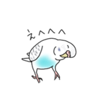 セキセイインコの可愛い1日（ハルクイン）（個別スタンプ：26）
