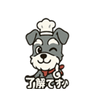ミニチュアシュナウザーのシュナ店長（個別スタンプ：13）