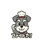 ミニチュアシュナウザーのシュナ店長（個別スタンプ：18）