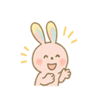 ぴょんぴょんうさぎのうさぎスタンプ（個別スタンプ：15）