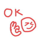 【子どもの記憶】こどもが描いたスタンプ♪（個別スタンプ：3）