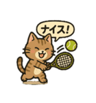テニス猫。時々他のも。（個別スタンプ：6）