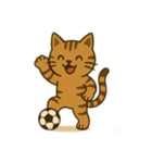テニス猫。時々他のも。（個別スタンプ：11）