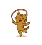 テニス猫。時々他のも。（個別スタンプ：14）