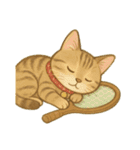 テニス猫。時々他のも。（個別スタンプ：15）