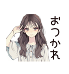 ふんわり大人女子の日常★スタンプ（個別スタンプ：7）