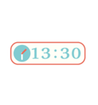 葬儀屋さんの業務連絡スタンプ3 -時間-（個別スタンプ：20）
