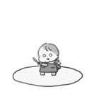 料理にむかう、ちな（個別スタンプ：13）
