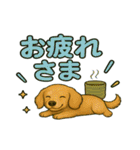 ダックスちゃんの気持ち（個別スタンプ：19）