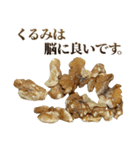 年中使える敬語くるみ（個別スタンプ：35）