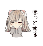 フェレットちゃんのお仕事おつかれ♡（個別スタンプ：23）