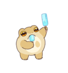 夏のフクラガエル（個別スタンプ：10）