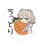 フェレットちゃんのぬくぬくおうち時間（個別スタンプ：36）