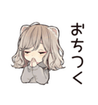 フェレットちゃんのぬくぬくおうち時間（個別スタンプ：39）