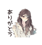 ふんわり大人女子のご褒美スイーツ（個別スタンプ：2）