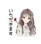 ふんわり大人女子のご褒美スイーツ（個別スタンプ：7）