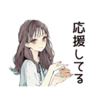 ふんわり大人女子のご褒美スイーツ（個別スタンプ：38）