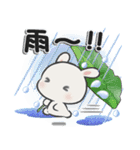 休日うさぎ***夏（個別スタンプ：5）