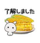 休日うさぎ***夏（個別スタンプ：10）