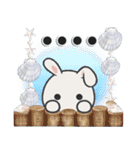 休日うさぎ***夏（個別スタンプ：34）