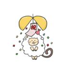 ポム＆ヒツジン by ふぁるこむ（個別スタンプ：26）