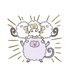 ポム＆ヒツジン by ふぁるこむ（個別スタンプ：40）