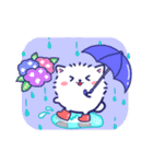 夏に使える白ポメ☆便利な敬語と気遣い（個別スタンプ：19）