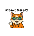 猫三郎スタンプ（個別スタンプ：13）