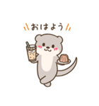 梅雨も初夏も、甘やかすカワウソさん5（個別スタンプ：13）