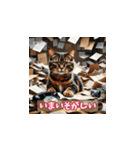 表情ゆたかな感情ねこスタンプ（個別スタンプ：5）