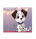 ダルメシアンがいっぱい（個別スタンプ：16）
