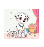 ダルメシアンがいっぱい（個別スタンプ：19）